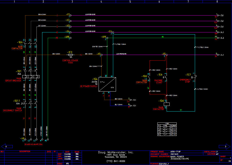 Autocad Electrical Drawings Dwg